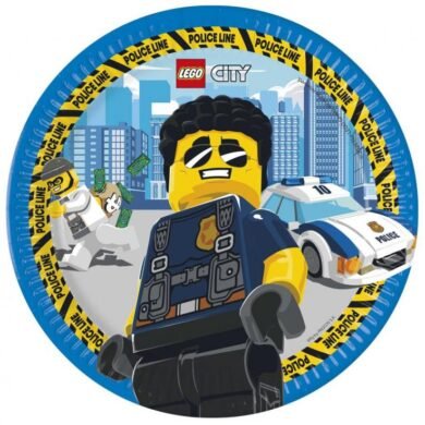 Popierinės lėkštutės LEGO CITY