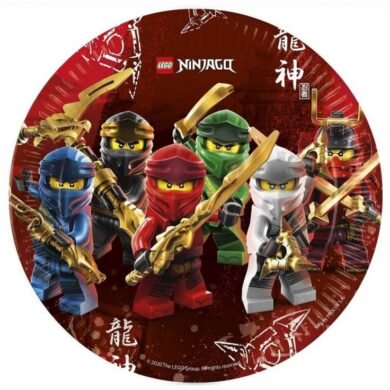 Popierinės lėkštutės LEGO NINJAGO