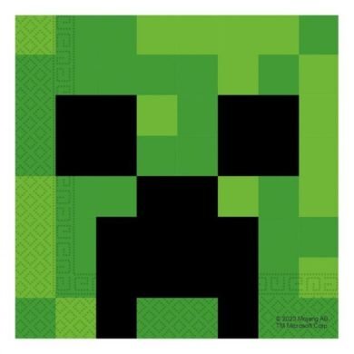 Popierinės servetėlės MINECRAFT