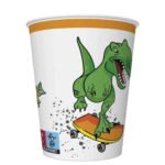 Popieriniai puodeliai CRAZY DINO