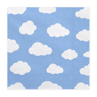 Popierinės servetėlės clouds