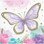 Popierinės servetėlės BUTTERFLY