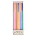 Gimtadienio žvakutės Pastel mix