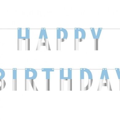 Girlianda HAPPY BIRTHDAY BLUE