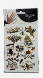 Laikinos tatuiruotės HALLOWEEN GOLD
