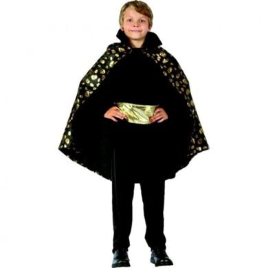 Vaikiškas kostiumas VAMPIRE GOLDEN 120/130cm