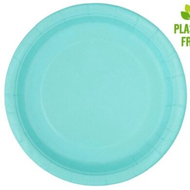 Popierinės lėkštutės LIGHT BLUE