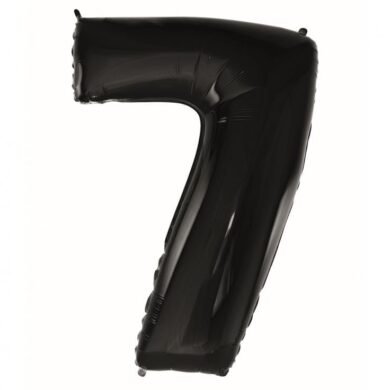 Folinis balionas 7 BLACK, 92cm.