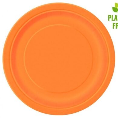 Popierinės lėkštutės ORANGE