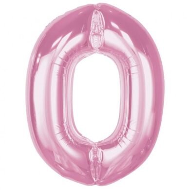 Folinis balionas 0 LIGHT PINK, 92cm.