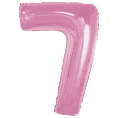 Folinis balionas 7 LIGHT PINK, 92cm.