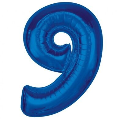 Folinis balionas 9 BLUE, 92cm.