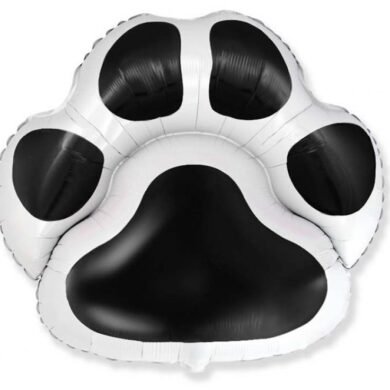 Folinis balionas  PAW BLACK nepakuotas