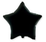 Folinis balionas STAR BLACK nepakuotas