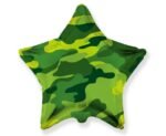 Folinis balionas STAR CAMO nepakuotas