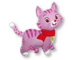 Folinis balionas PRETTY CAT PINK