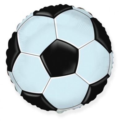 Folinis balionas FOOTBALL BLACK BALL ROUND nepakuotas