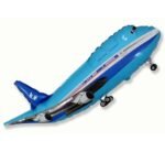 Folinis balionas  AIRPLANE BLUE nepakuotas