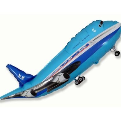 Folinis balionas  AIRPLANE BLUE nepakuotas