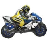Folinis balionas  MOTOR BLUE AND YELLOW