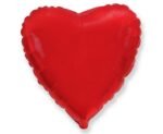 Folinis balionas  HEART RED