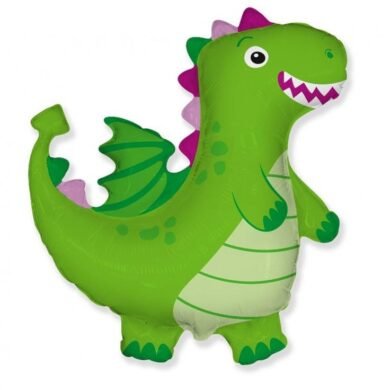 Folinis balionas DRAGON GREEN