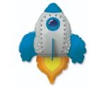 Folinis balionas ROCKET BLUE