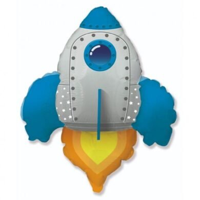 Folinis balionas ROCKET BLUE