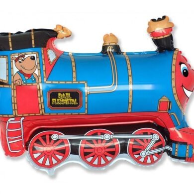 Folinis balionas TRAIN BLUE