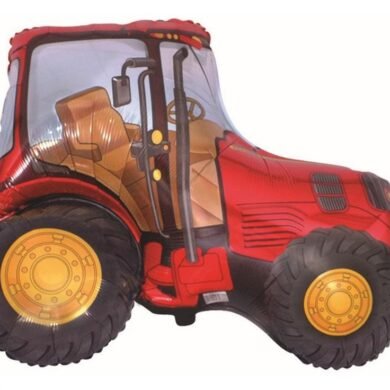 Folinis balionas TRACTOR RED