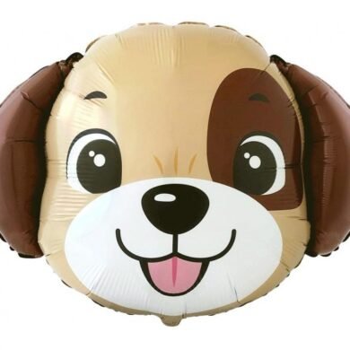 Folinis balionas DOG HEAD 55X80 CM