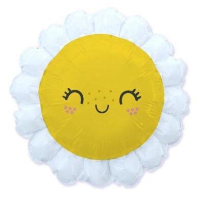 Folinis balionas  SMILING DAISY nepakuotas