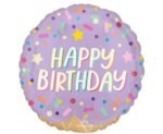 Folinis balionas HAPPY BIRTHDAY ICE CREAM