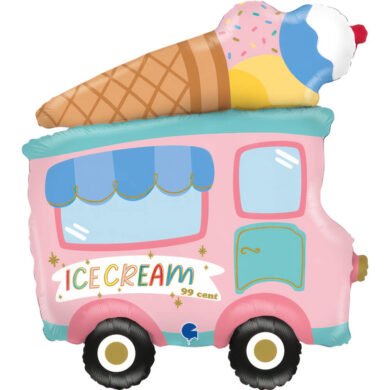 Folinis balionas 60'S ICE CREAM TRUCK
