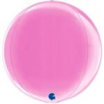 Folinis balionas GLOBE FUXIA 4D