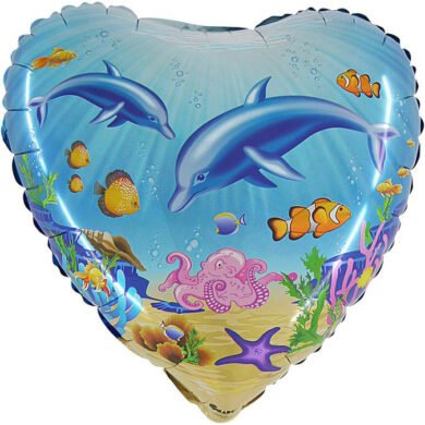 Folinis balionas DOLPHIN HAPPY
