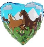Folinis balionas HORSES AT A GALLOP