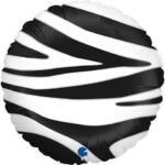 Folinis balionas ZEBRA STRIPED