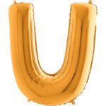 Folinis balionas RAIDĖ U GOLD
