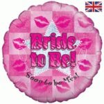 Folinis balionas BRIDE TO BE