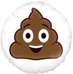 Folinis balionas SMILING POOP EMOJI