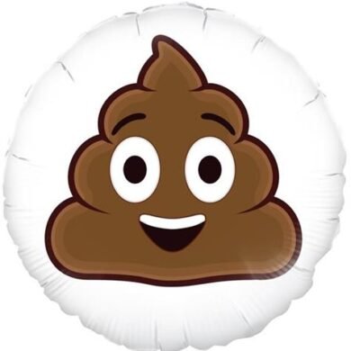 Folinis balionas SMILING POOP EMOJI