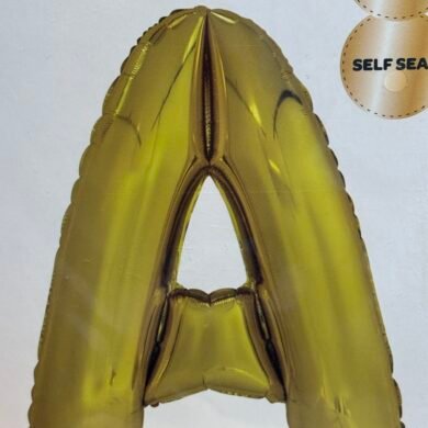 Folinis balionas RAIDĖ A GOLD