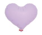 Folinis balionas JELLY HEART PASTEL LAVENDER