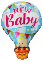 Folinis balionas HOT BALLOON BOY