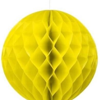 Pakabinama dekoracija HONEYCOMB YELLOW 30cm.