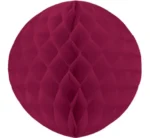 Pakabinama dekoracija HONEYCOMB BORDO 30cm.