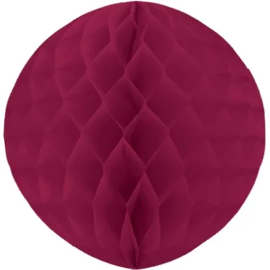 Pakabinama dekoracija HONEYCOMB BORDO 30cm.