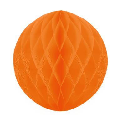 Pakabinama dekoracija HONEYCOMB ORANGE 20cm.