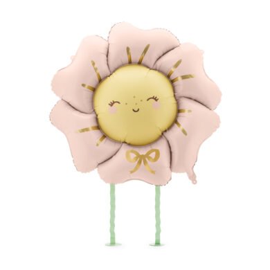 Folinis balionas FLOWER BLUSH PINK